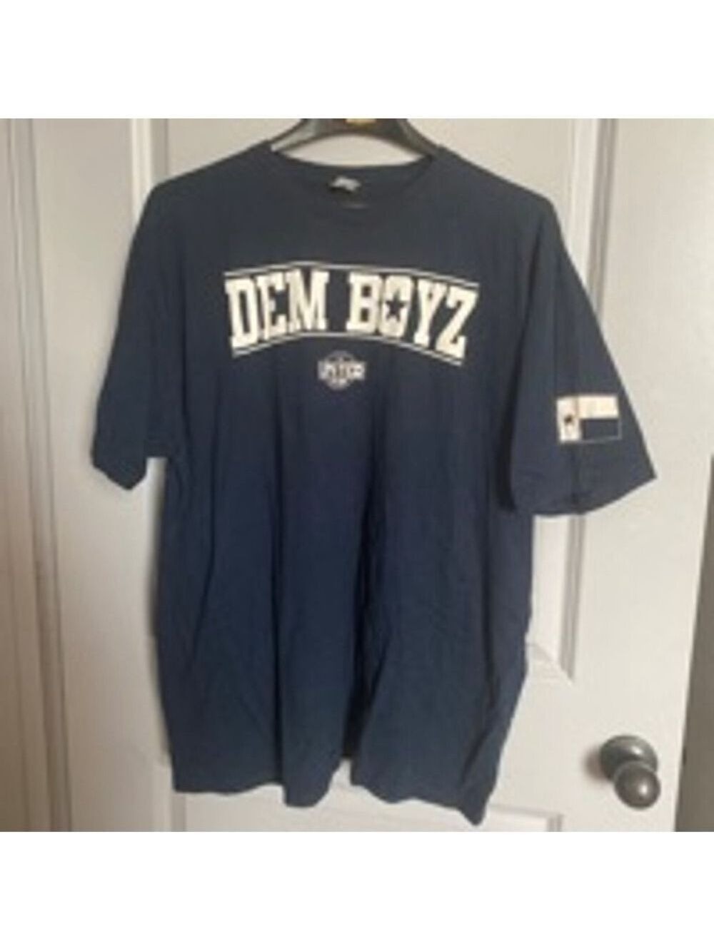 Men's Next Level Apparel T-shirt XXL Blue Dem Boyzis a "Millionaire Mentality “